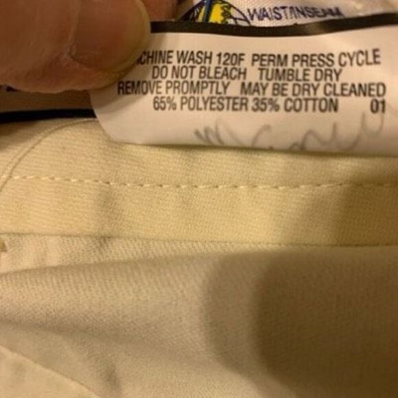 Riverside Size 32 Trouser Tan Khaki Uniform Work Pants *New 2nds* - Picture 7 of 9